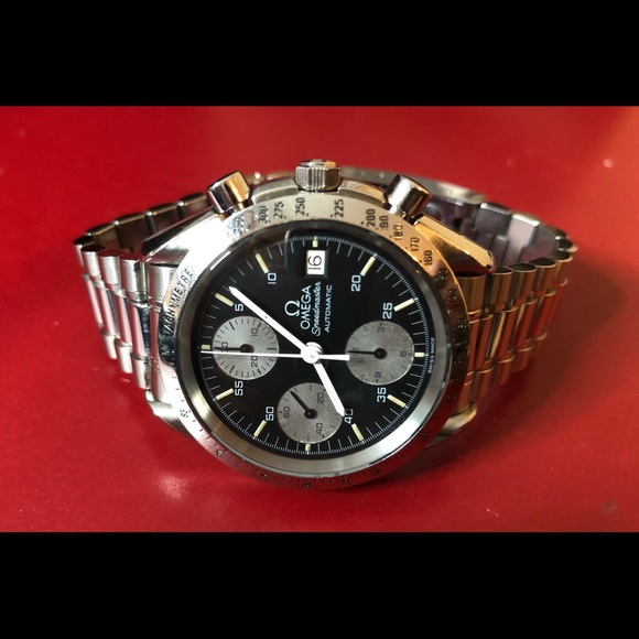 Omega Speedmaster Date Reduced Reverse Panda 39mm Automatic 3511.50 - Picture 3 of 5